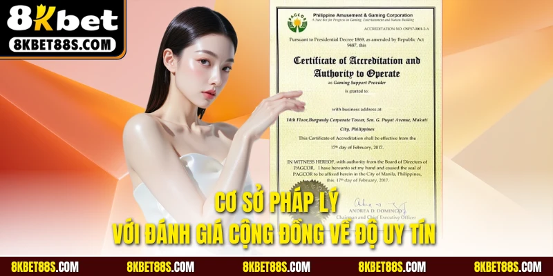 Cơ sở pháp lý với đánh giá cộng đồng về độ uy tín